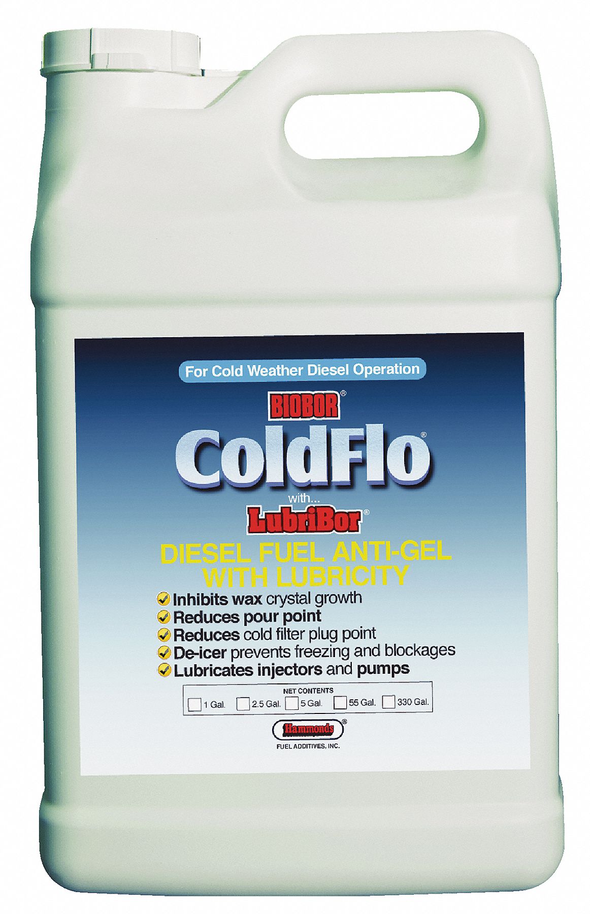 BIOBOR, ColdFlo, Lubricant, Diesel AntiGel Treatment 49YM10BBCFLB2