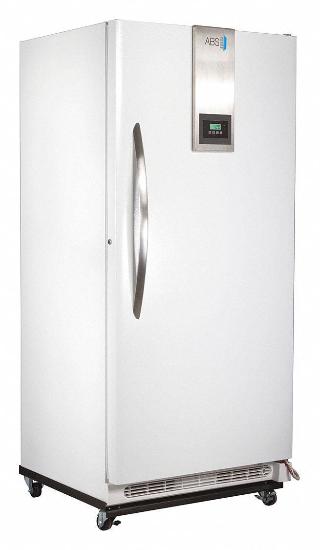 AMERICAN BIOTECH SUPPLY, 20 cu ft Freezer Capacity, 15° to 25