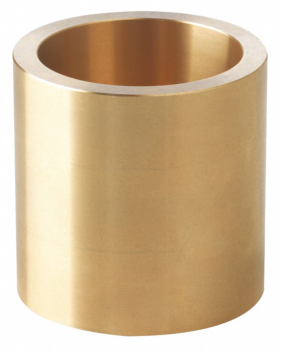 BUNTING BEARINGS, Bronze, 1 3/4 in Bore, Sleeve Bearing 49YU97