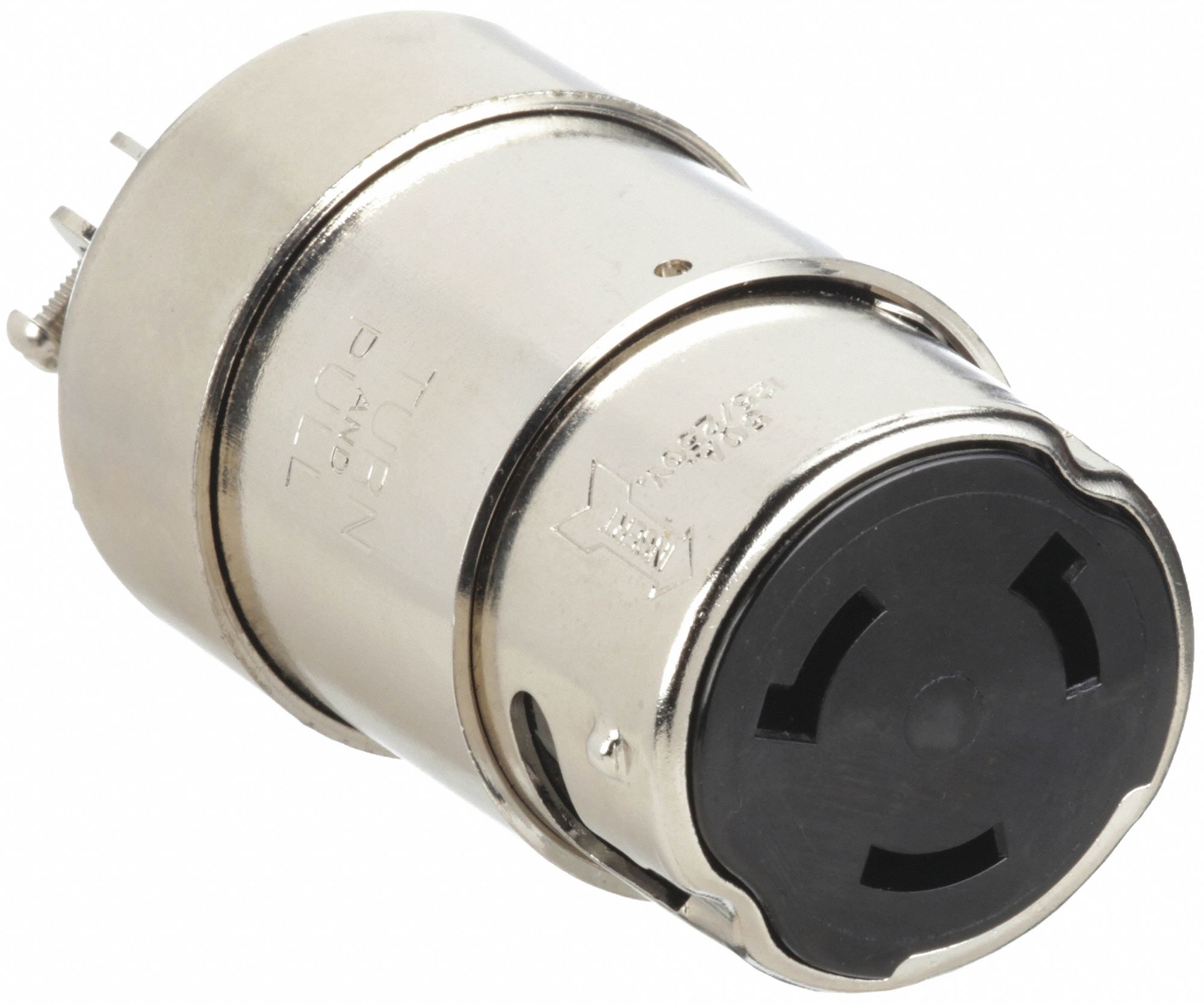 Bryant 50 Amp Marine Grade Locking Connector, NonNEMA, 50A NEMA