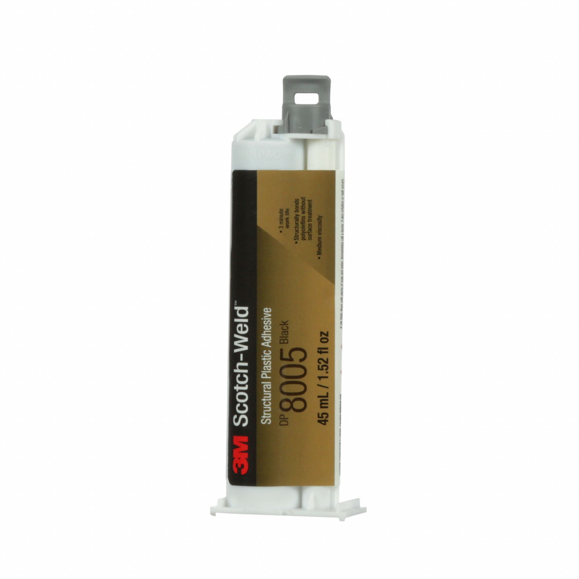 3M Acrylic Adhesive DP8005, Ambient Cured, 45 mL, DualCartridge