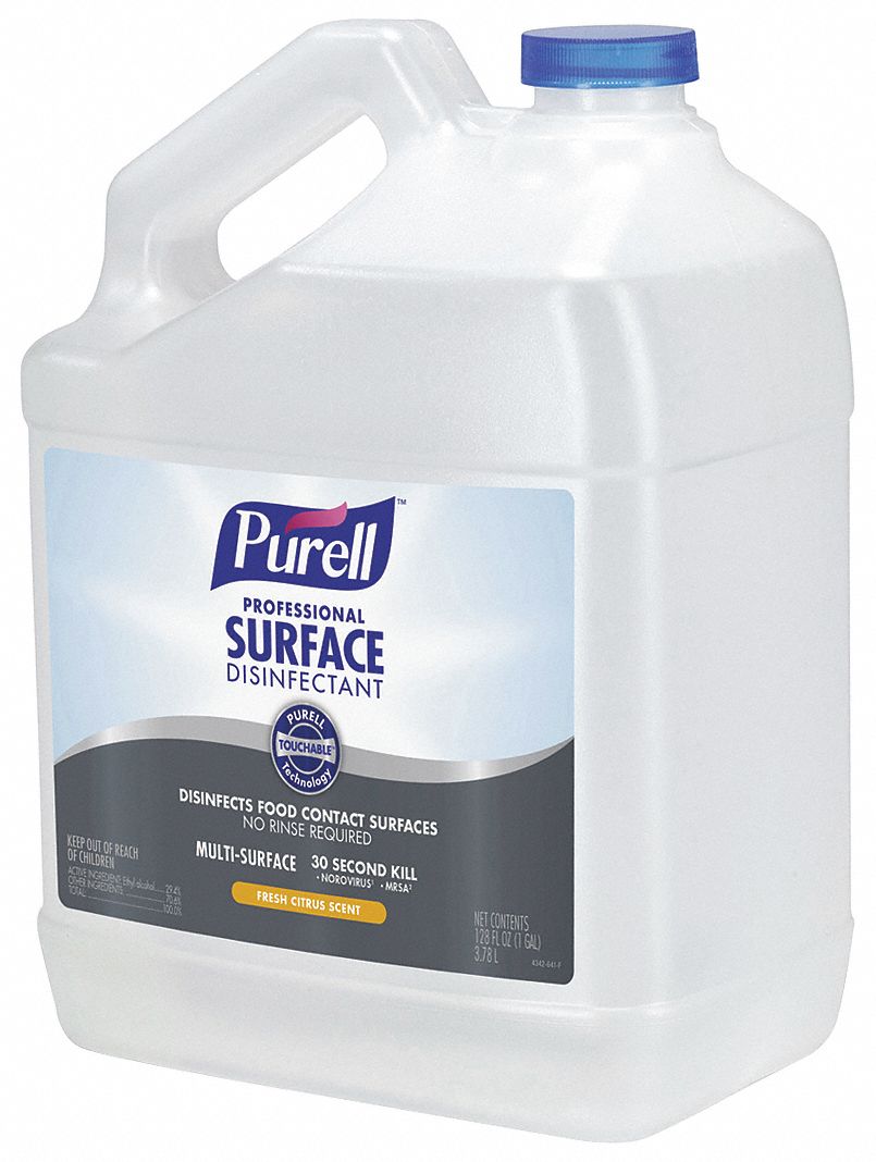 PURELL Disinfectant, 1 gal Cleaner Container Size, Jug Cleaner