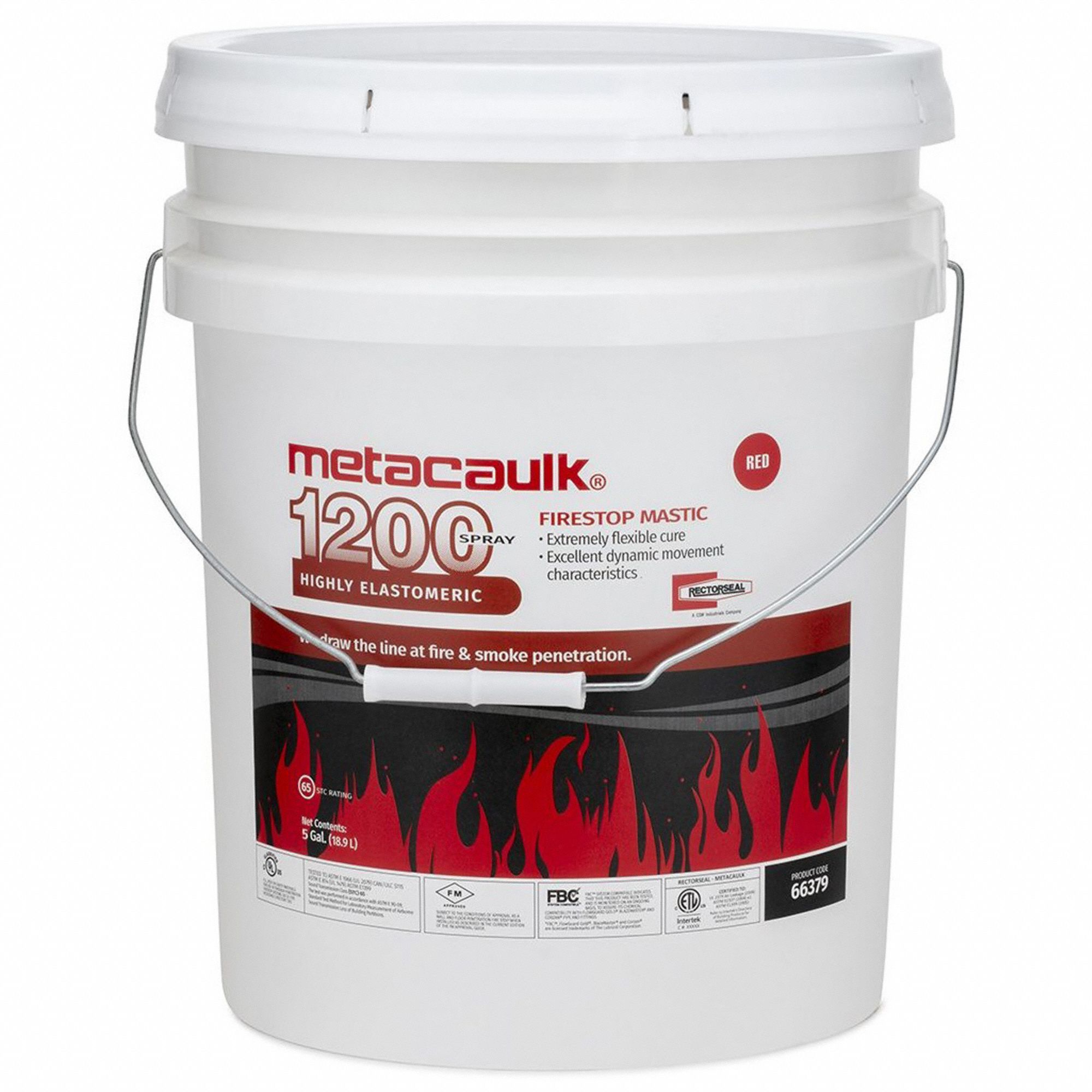 METACAULK, Caulk, Red, Fire Barrier Sealant 49ZY4366379 Grainger