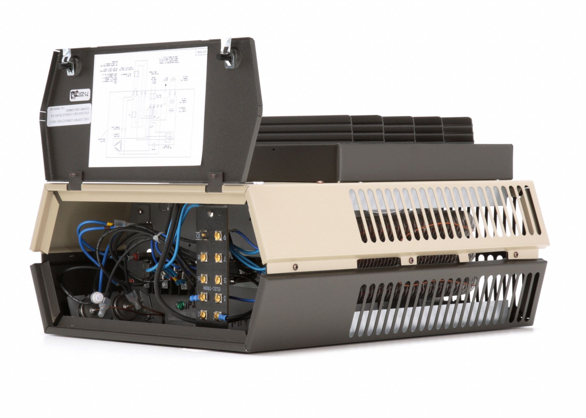 MARKEL PRODUCTS 2.5kW/3.3kW, Electric Wall & Ceiling Unit Heater, 208