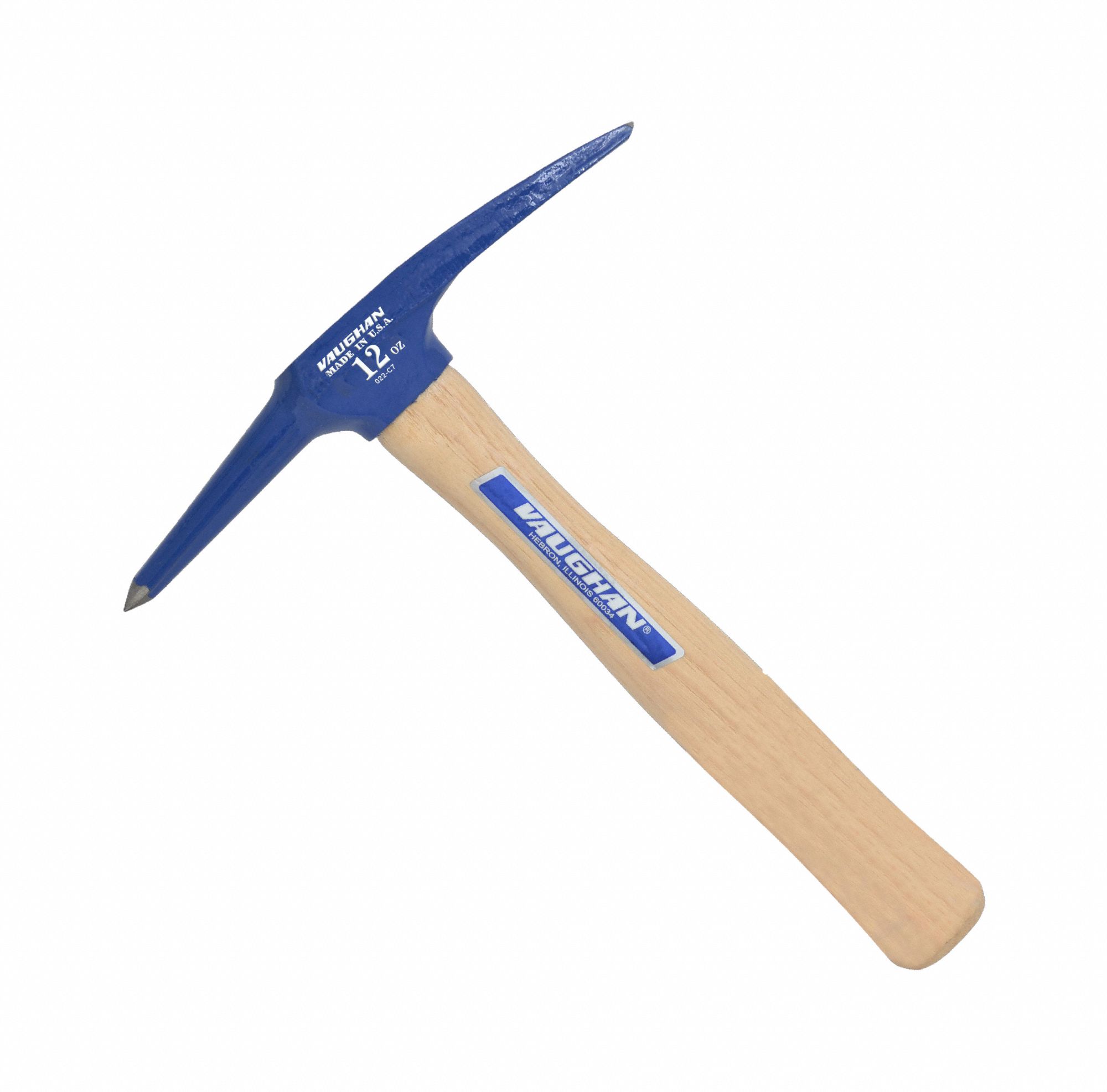 11 in Overall Lg, Wood Handle, Welding Chipping Hammer 4A099WC12