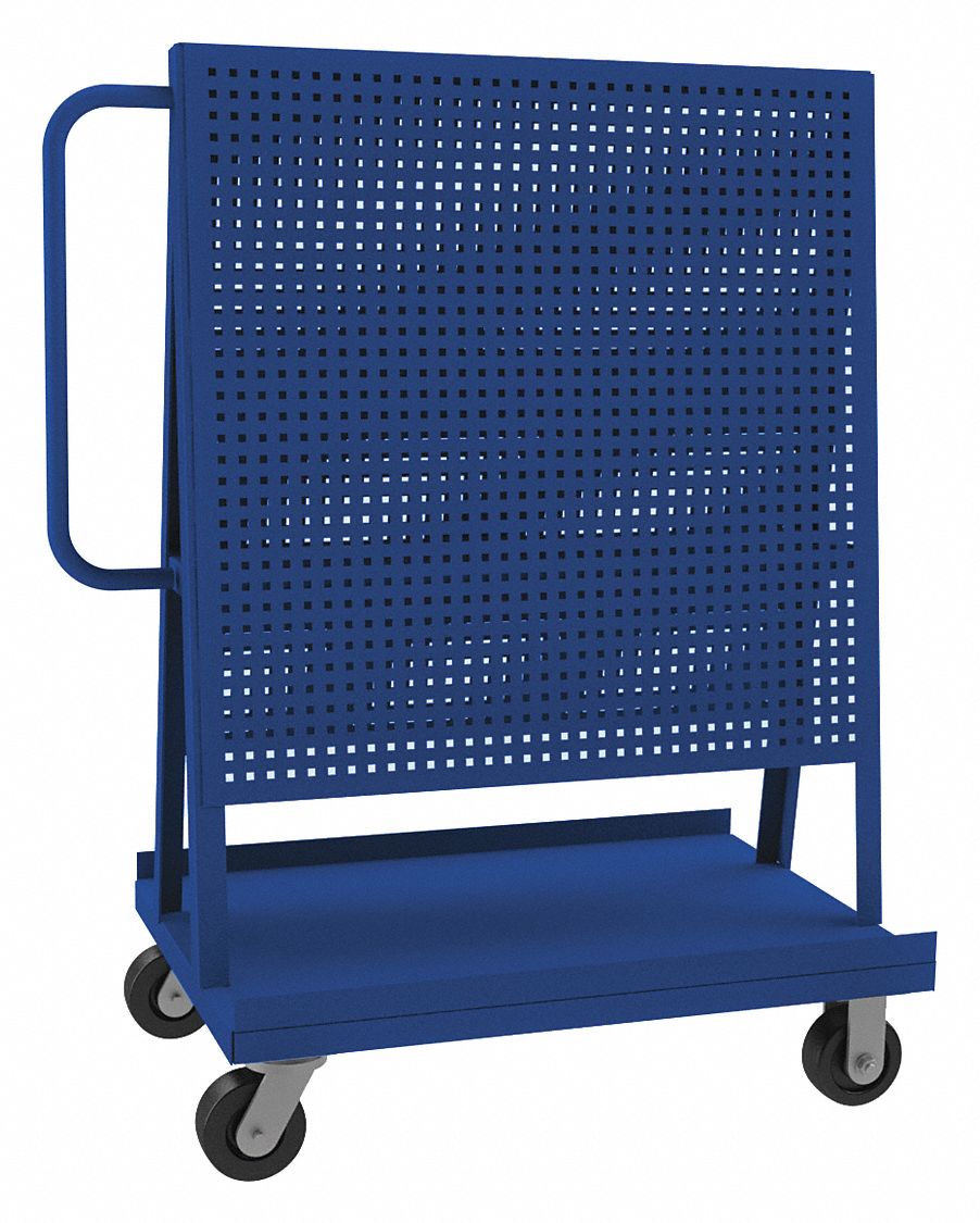 GRAINGER APPROVED Steel AFrame Pegboard Truck Kit, 1,000 lb Load