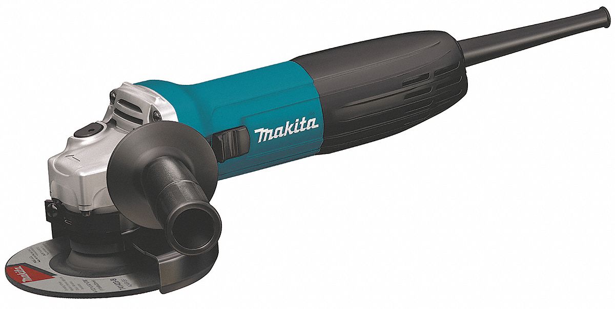 MAKITA Corded, Angle Grinder, 4 1/2 in, 6 A, 11,000 RPM, Type 27