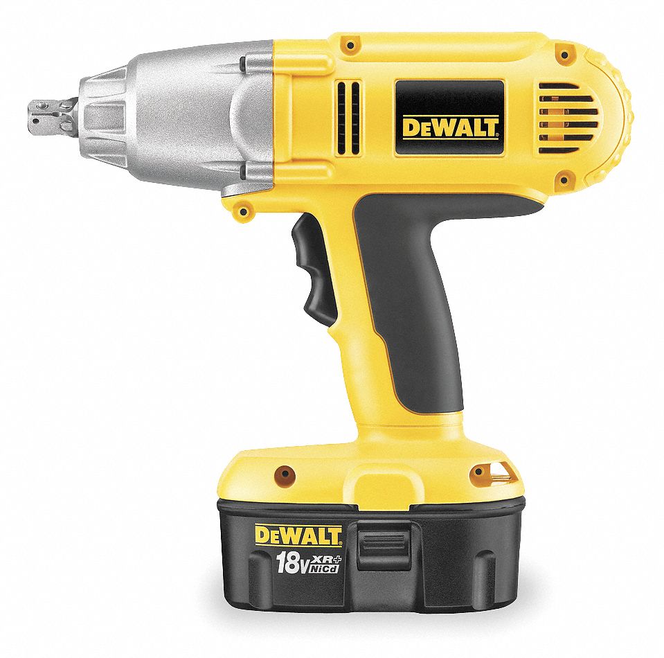 DEWALT Cordless, Impact Wrench, 18V DC, 300 ftlb Breakaway Torque