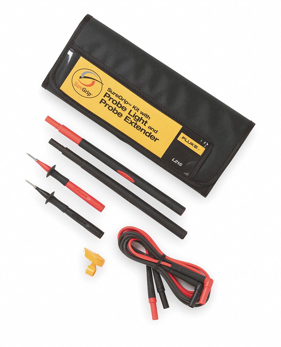FLUKE 4 ft. 11" Modular Test Lead Kit, CAT IV 600V, CAT III 1000V