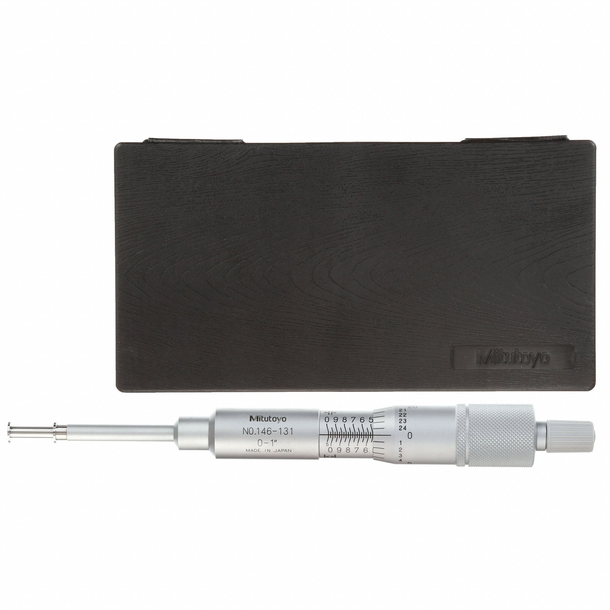 MITUTOYO Inside Groove Micrometer, 0 to 1 in OD, 0.055 to 1.05 in ID