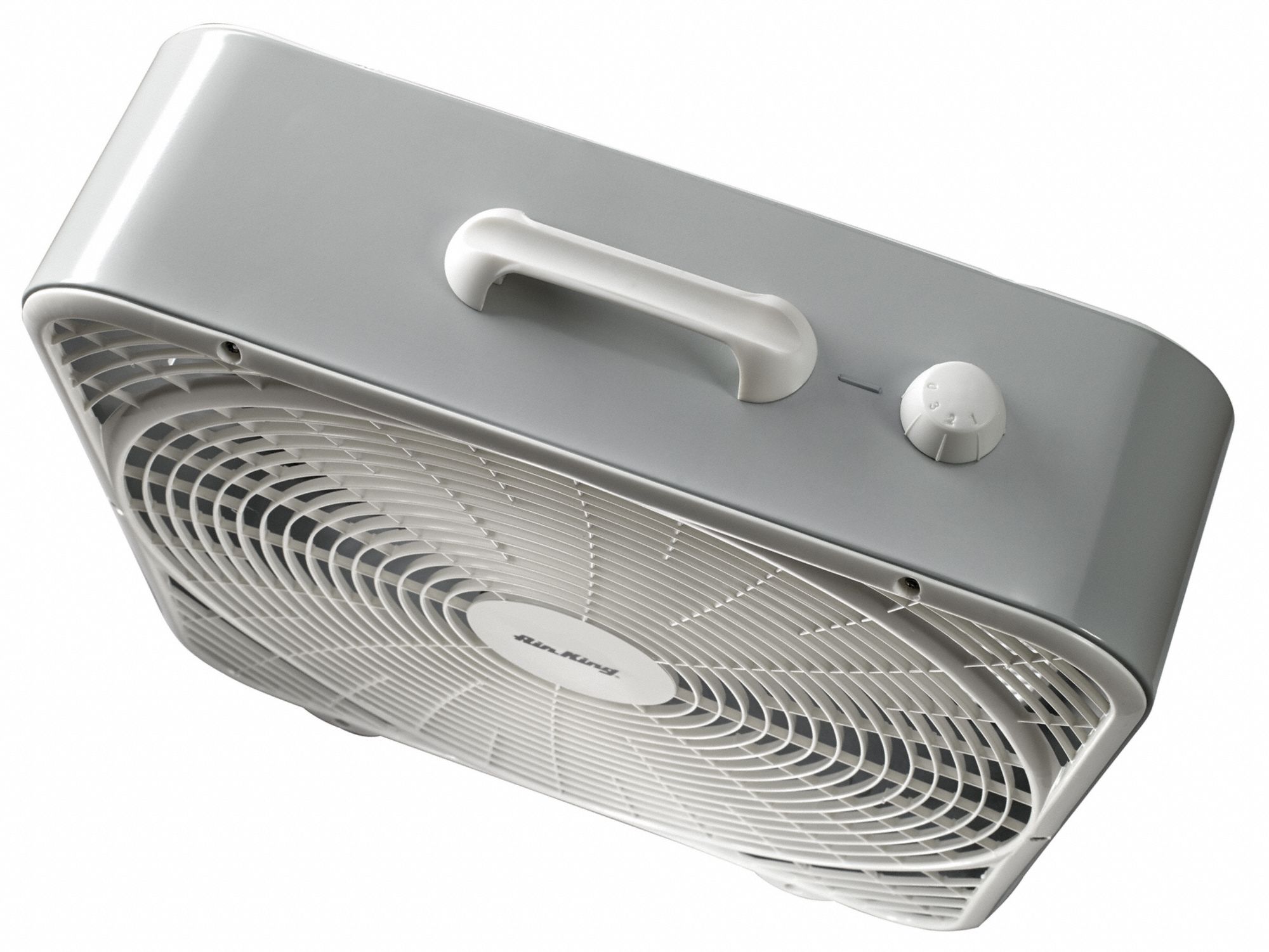AIR KING 20 in Box Fan, NonOscillating, 120 V AC, Number of Speeds 3