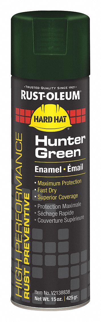 RUSTOLEUM V2138838 Spray Paint,Hunter Green,15 oz. 20066213893 eBay