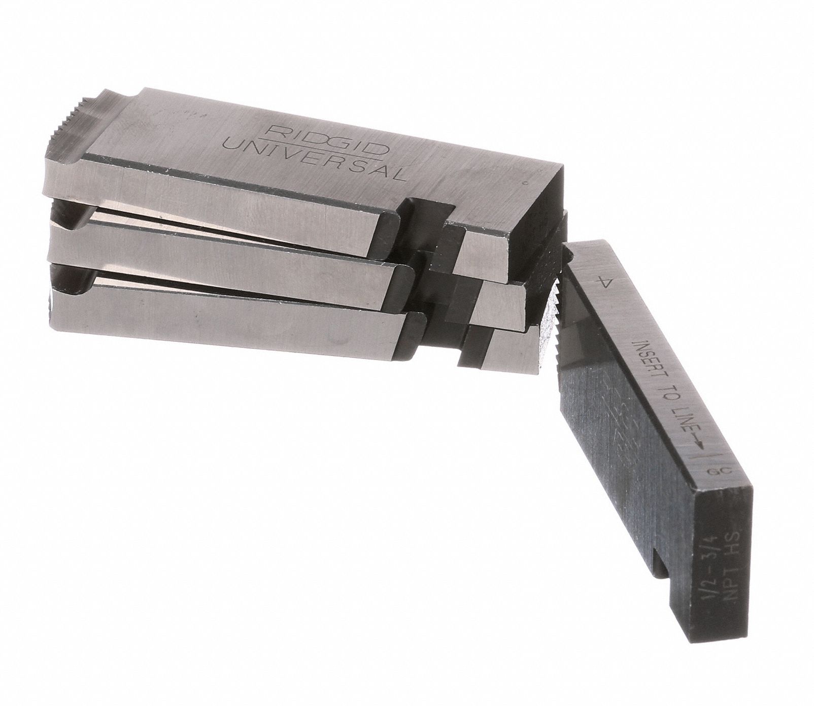 RIDGID Pipe Dies Set for Threading Machine Die Heads, For Nominal Pipe Size 1/2 in to 3/4 in, 14