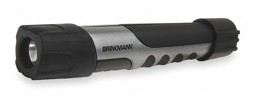 BRINKMANN Industrial Handheld Flashlight, Plastic, Maximum Lumens