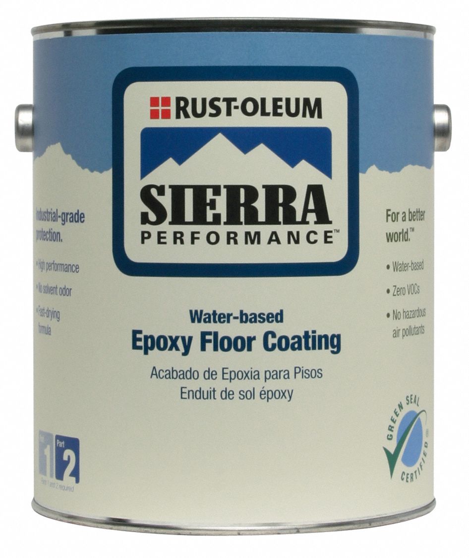 RUSTOLEUM Floor Coating, Color Safety Yellow 4CY33208068 Grainger