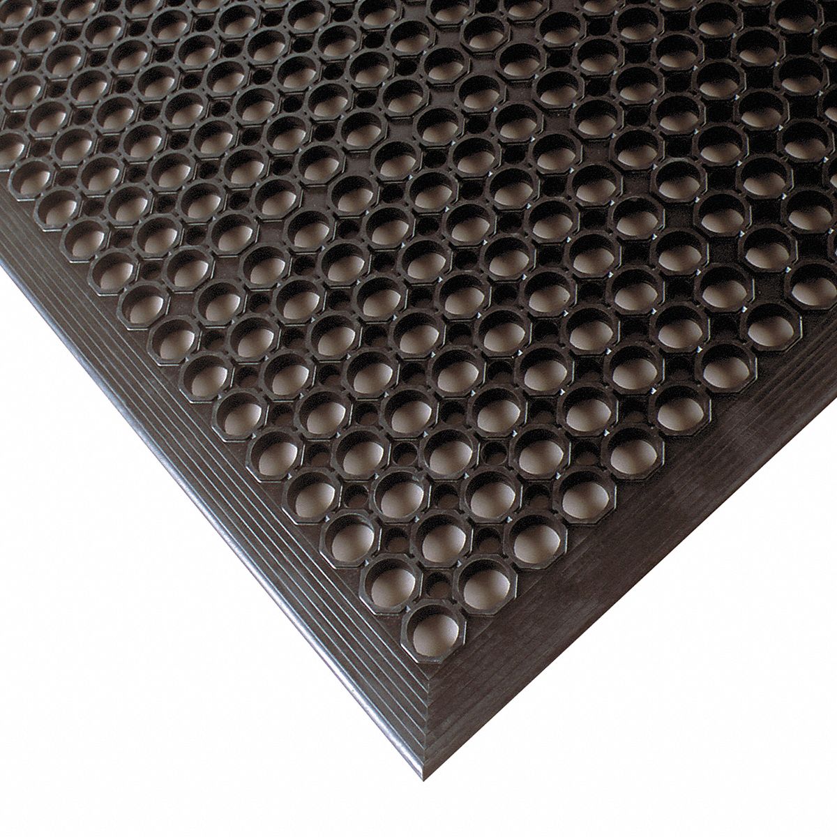 3 ft x 5 ft, 1/2 in Thick, Antifatigue Mat 4DB96562S0035BL Grainger