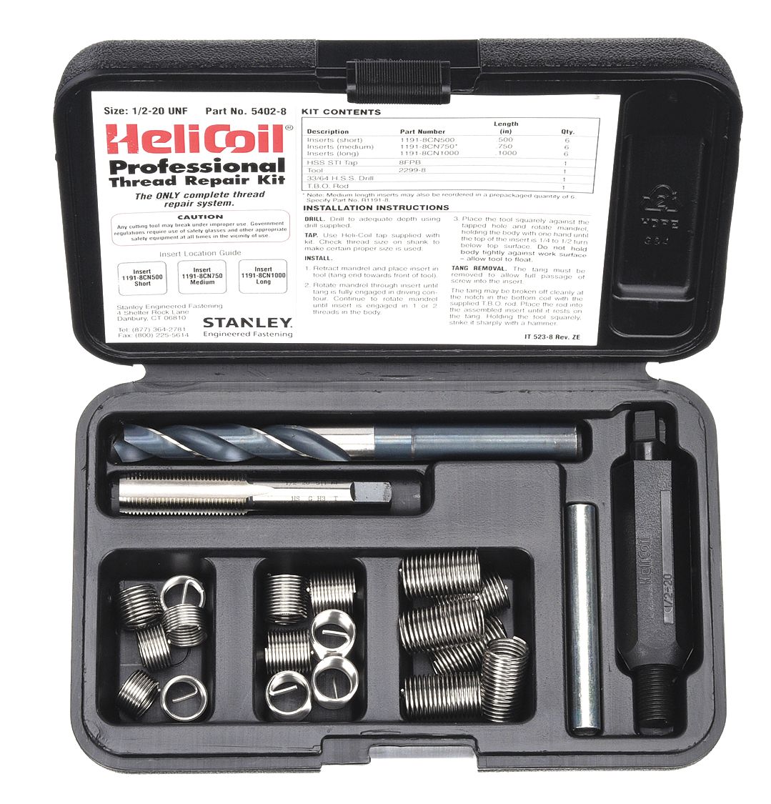 5/1618 Complete Helical Thread Repair Kit (1xD, 2xD), 53 OFF