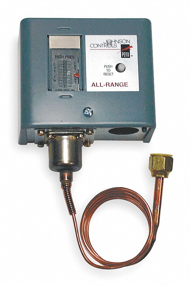 JOHNSON CONTROLS Control, Pressure - 4E041|P70DA-1E - Grainger
