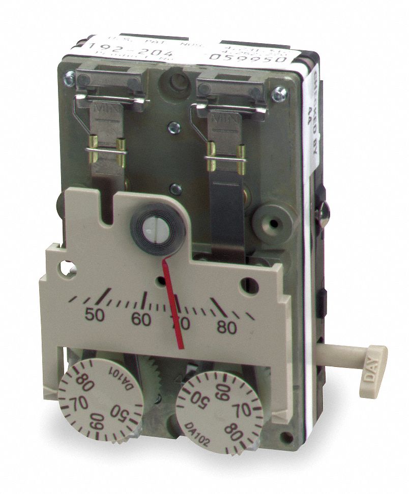 SIEMENS, Day/Night, Pneumatic Thermostat 4E673192204 Grainger