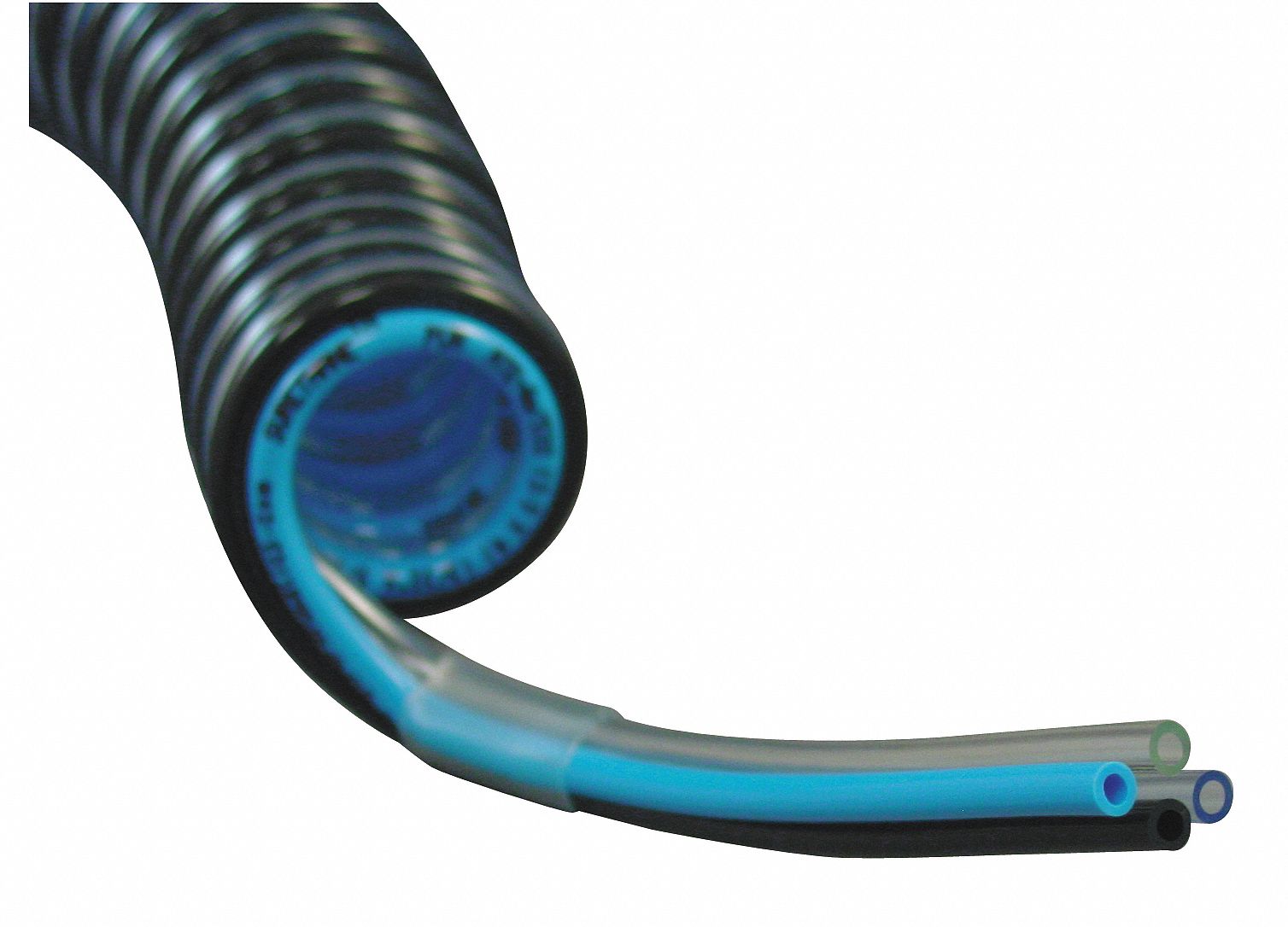 GRAINGER APPROVED 680mm Bonded, Spiral Polyurethane Tubing, 6 mm Outside Dia., 4 mm Inside Dia