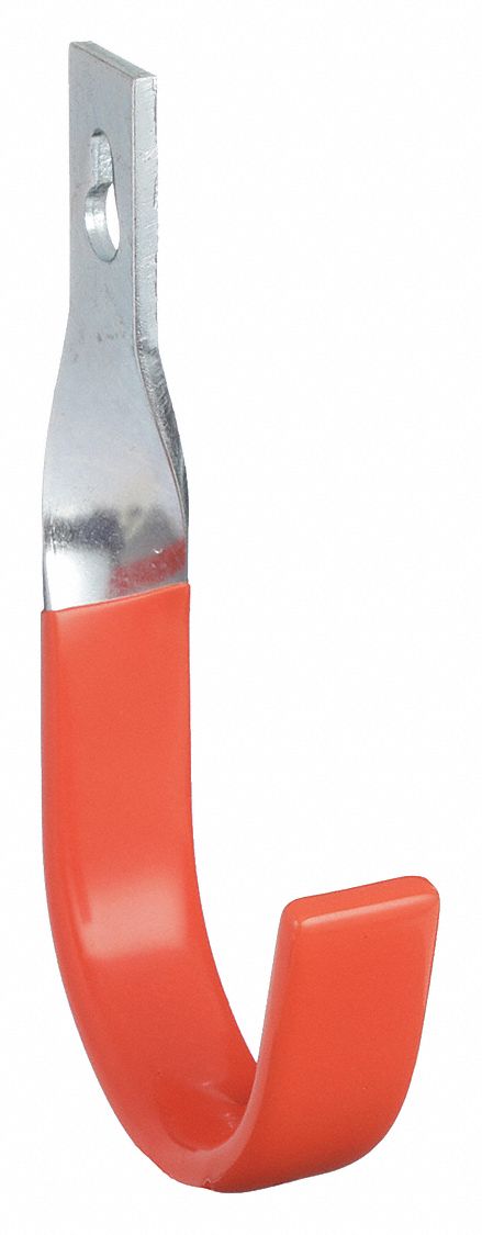 Nail-In, 80 lb Wt Capacity, Hook - 4ERW1|4ERW1 - Grainger