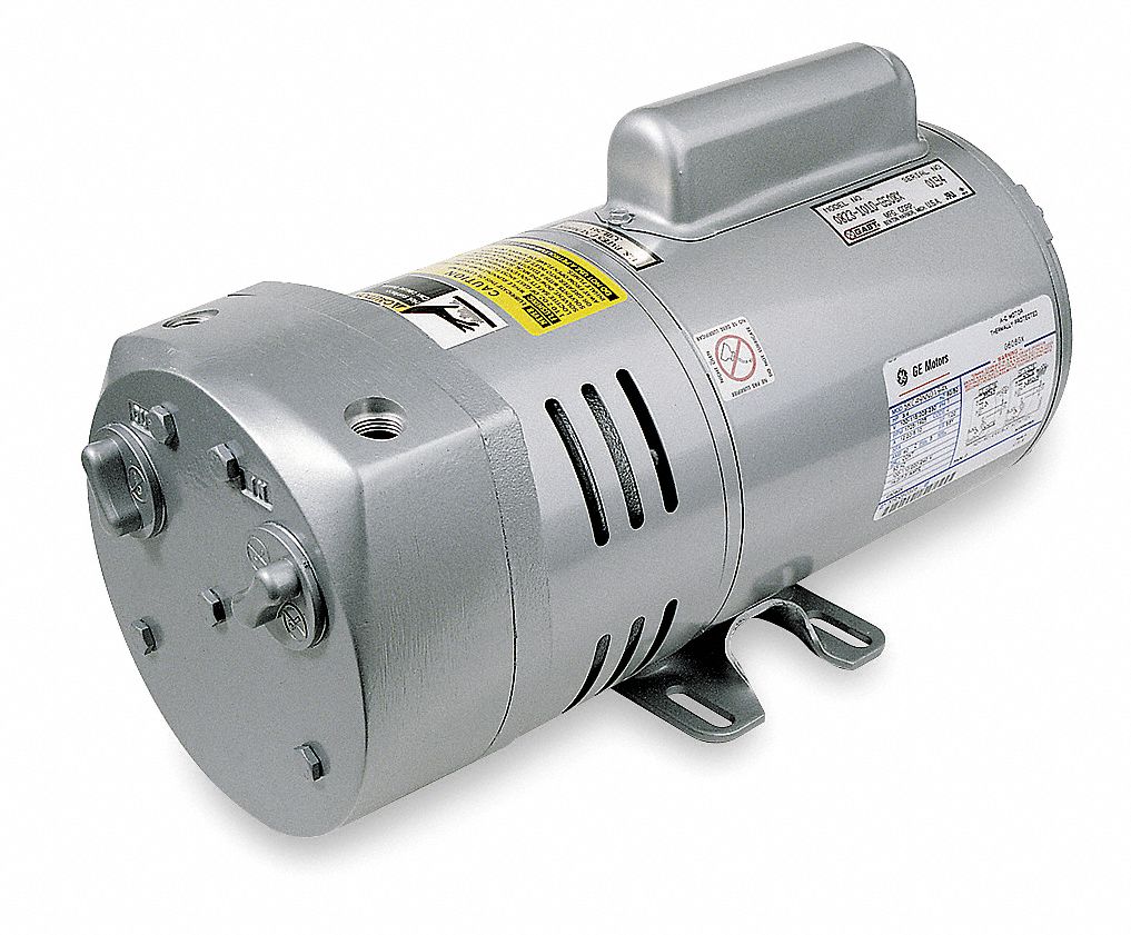 GAST, 0.75 hp, 1 Phase, Compressor/Vacuum Pump 4F7421023V131Q