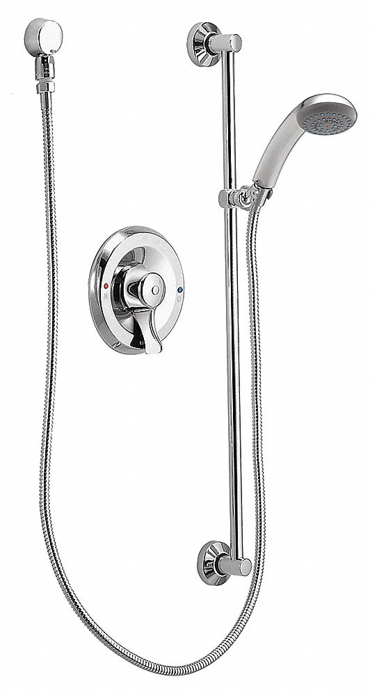 MOEN COMMERCIAL Moen, Handheld, Showerhead Kit, Chrome 4FA798346