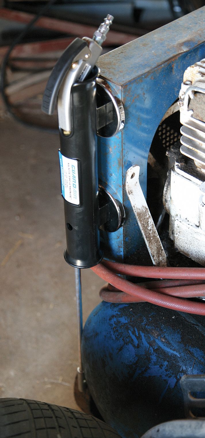 GUARDAIR Air Gun Holder Polyethylene, 12 in Overall Lg, 200A30 4FE83