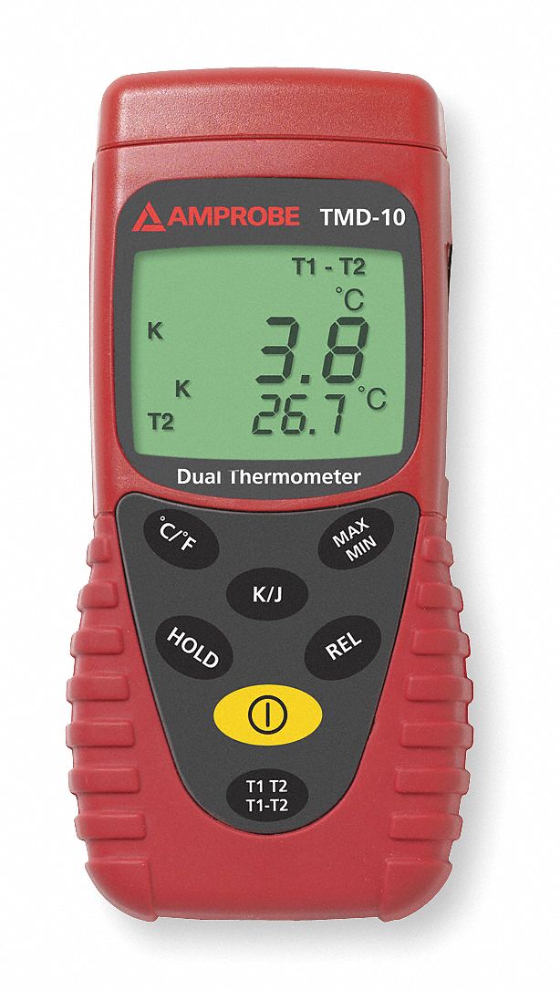 AMPROBE Thermocouple Thermometer Thermocouple Temp Meter with Min/Max