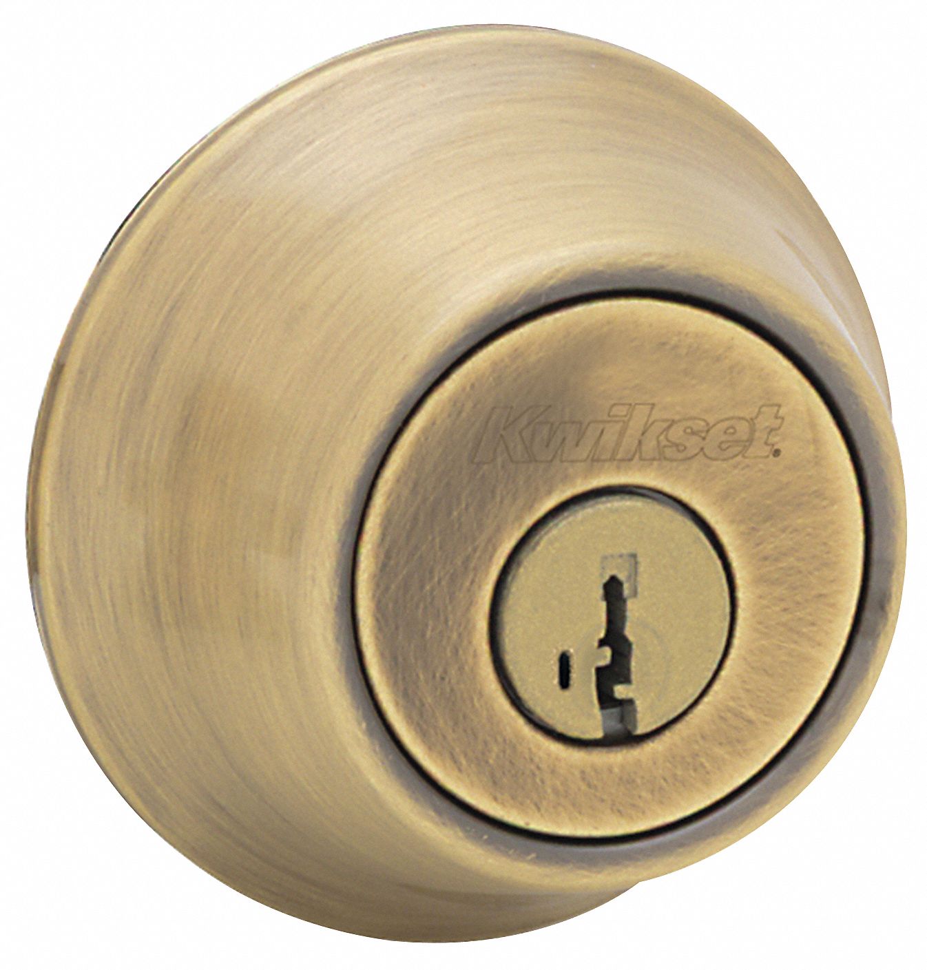 KWIKSET Deadbolt, Cylindrical, Commercial, 1, QDB1 - 4FPT5|665 5 SMT