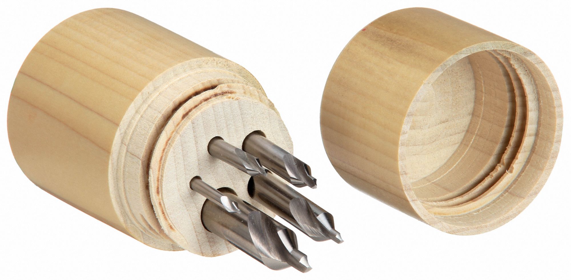 KEO Center Drill Set Cobalt, Bright (Uncoated) Finish, 1/8 in Smallest