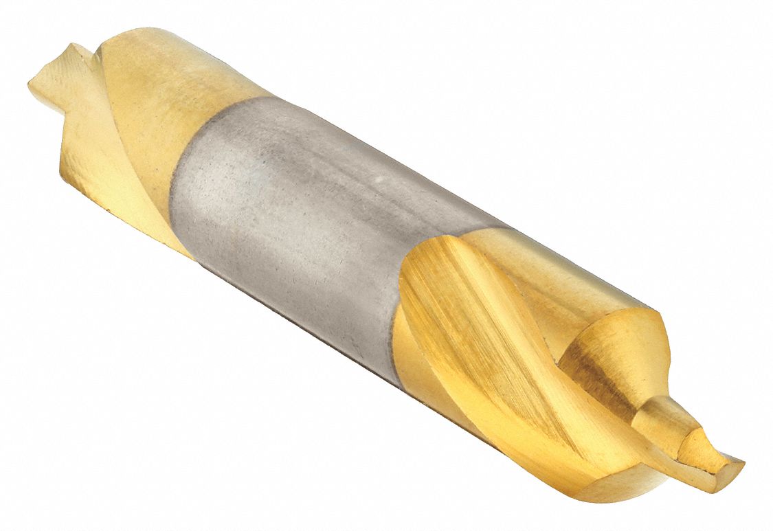 KEO, 2 Drill Size, 3/16 in Body Dia., Center Drill 4FVX310282TiN