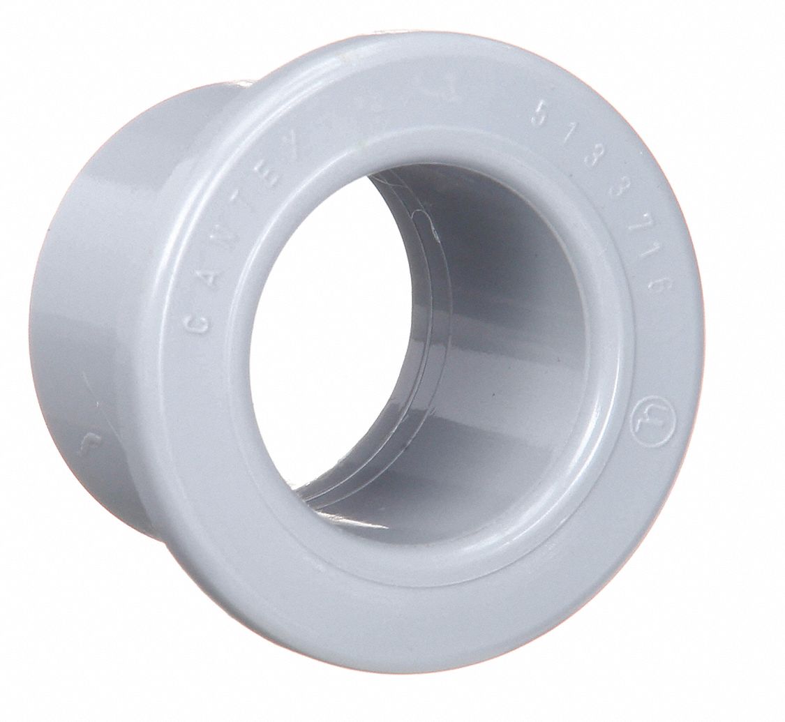Cantex 11/4" PVC Box Adapter, 16/25" Overall Length
