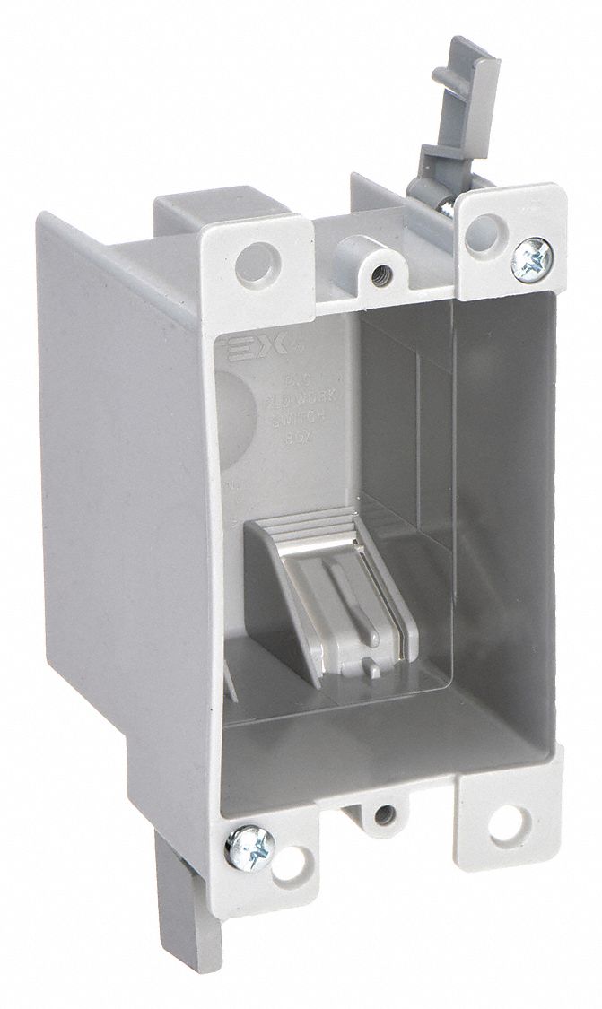 CANTEX, PVC, Nonmetallic Material & Nominal Size, Electrical Box