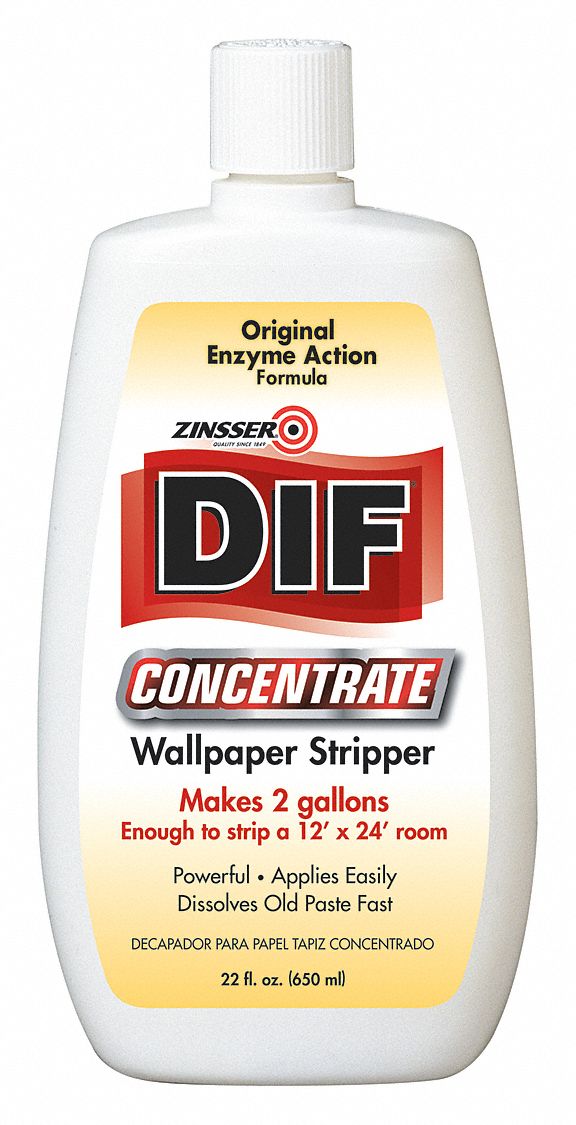 ZINSSER, Liquid, 22 oz, Concentrate Wallpaper Stripper 4FZY22422