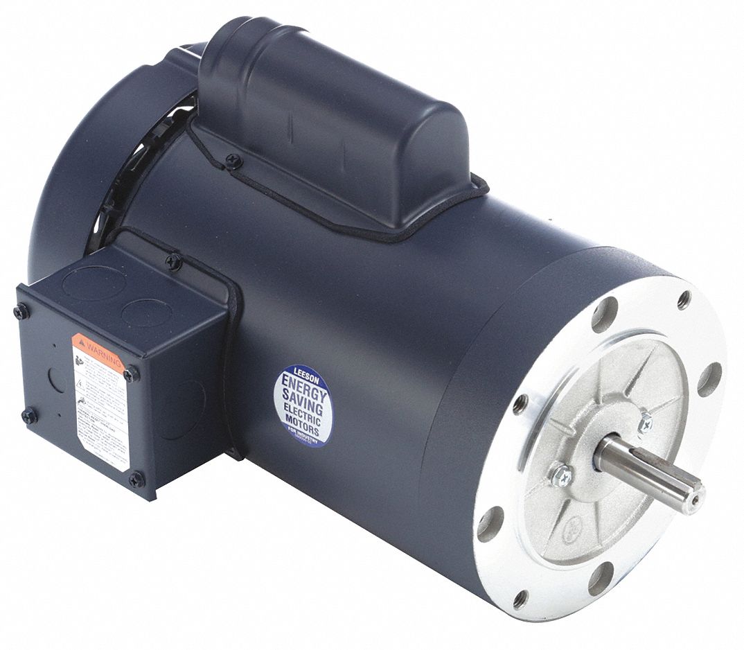 11/2 HP 50 Hz Motor,CapacitorStart,2850 Nameplate RPM,110/220 Voltage,Frame 56C Grainger