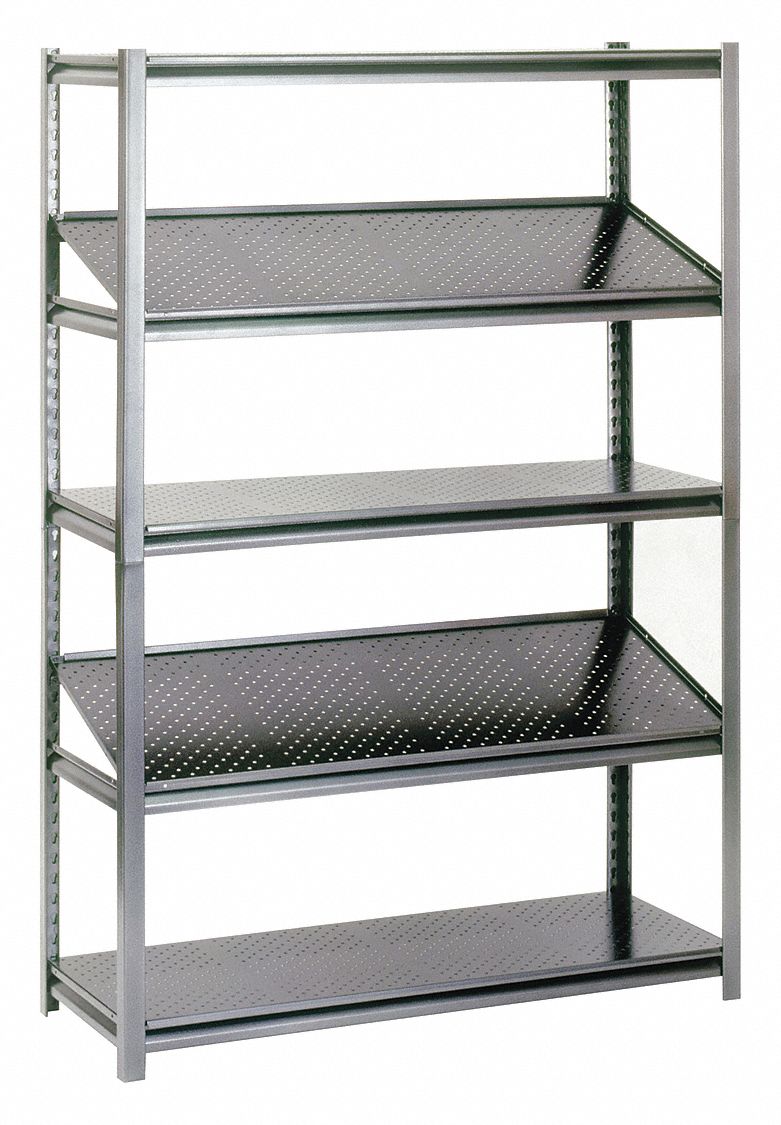 GRAINGER APPROVED Freestanding, Boltless Shelving, Decking Material