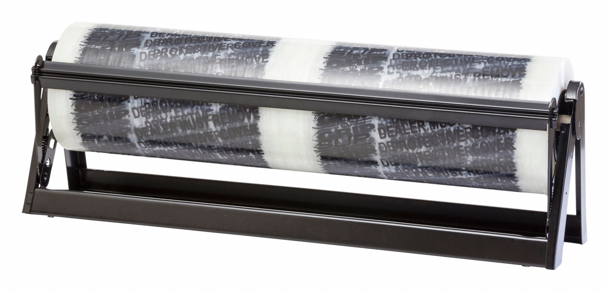 Gray, Metal, Adhesive Floor Mat Dispenser Rack 4GYV8MFBP994382