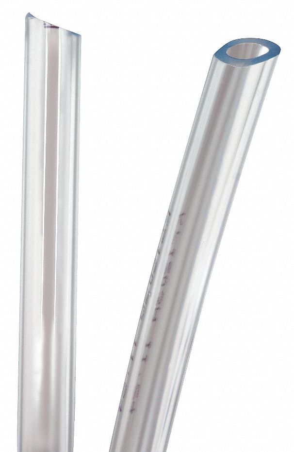 GRAINGER APPROVED PVC Tubing, SAE, 11/2" Inside Dia., 2" Outside Dia