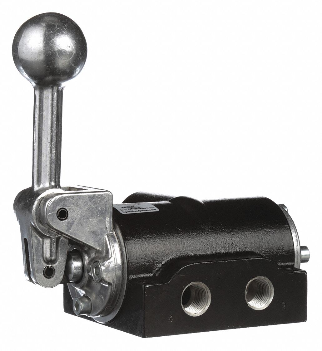ARO 3/8" Manual Air Control Valve with 4-Way, 2-Position Air Valve Type