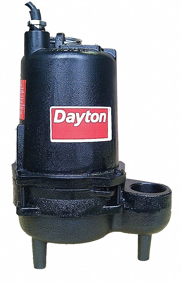 DAYTON 4HU80 1/2 HP,Sewage Ejector Pump,120VAC 190735325513 eBay