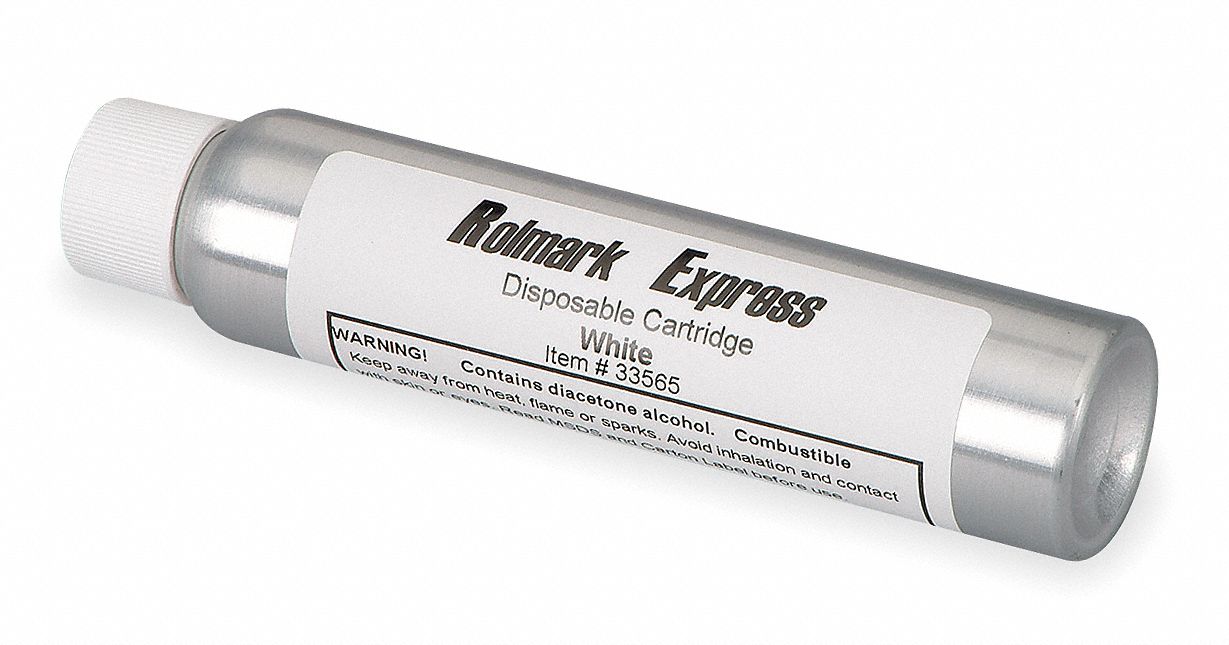 MARSH, Black, 4 oz Container Size, Stencil Ink 4HY2933564 Grainger