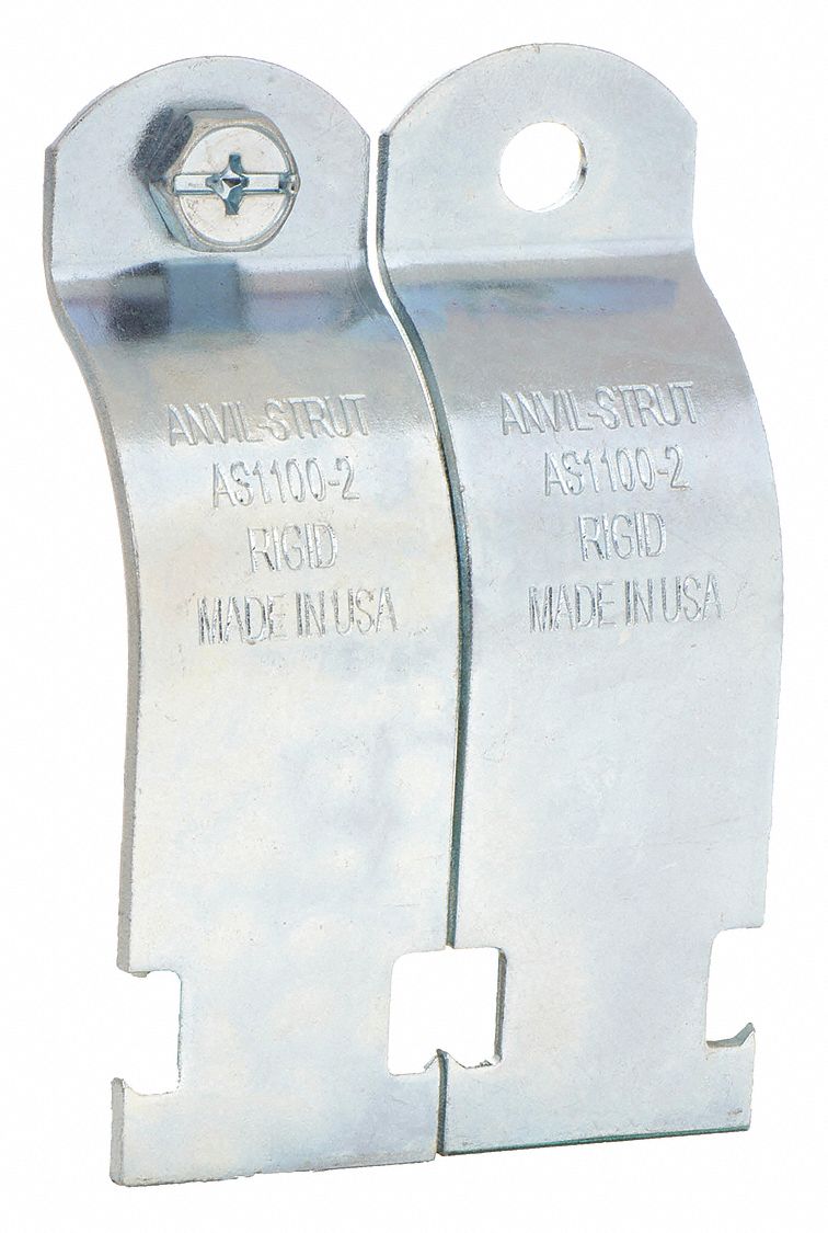 ANVIL STRUT PIPE CLAMP,PIPE SZ 2 IN Pipe Hangers and Clamps