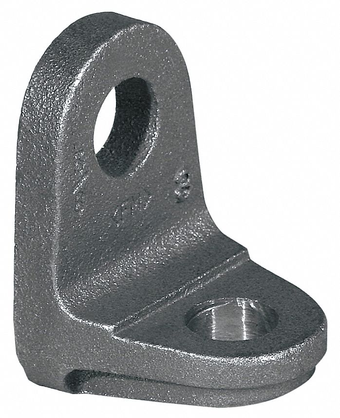 GRAINGER APPROVED Iron Side Beam Bracket, Malleable Iron 4HYL2
