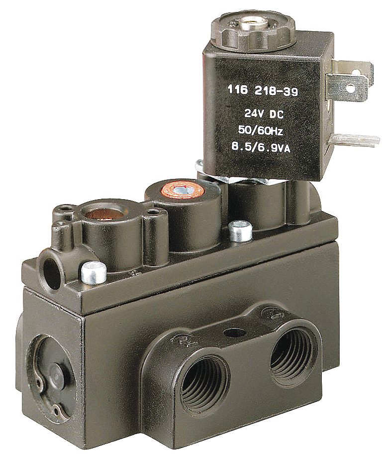 Alpha Series, 24V DC, Solenoid Air Control Valve 4KB39A212SS024L