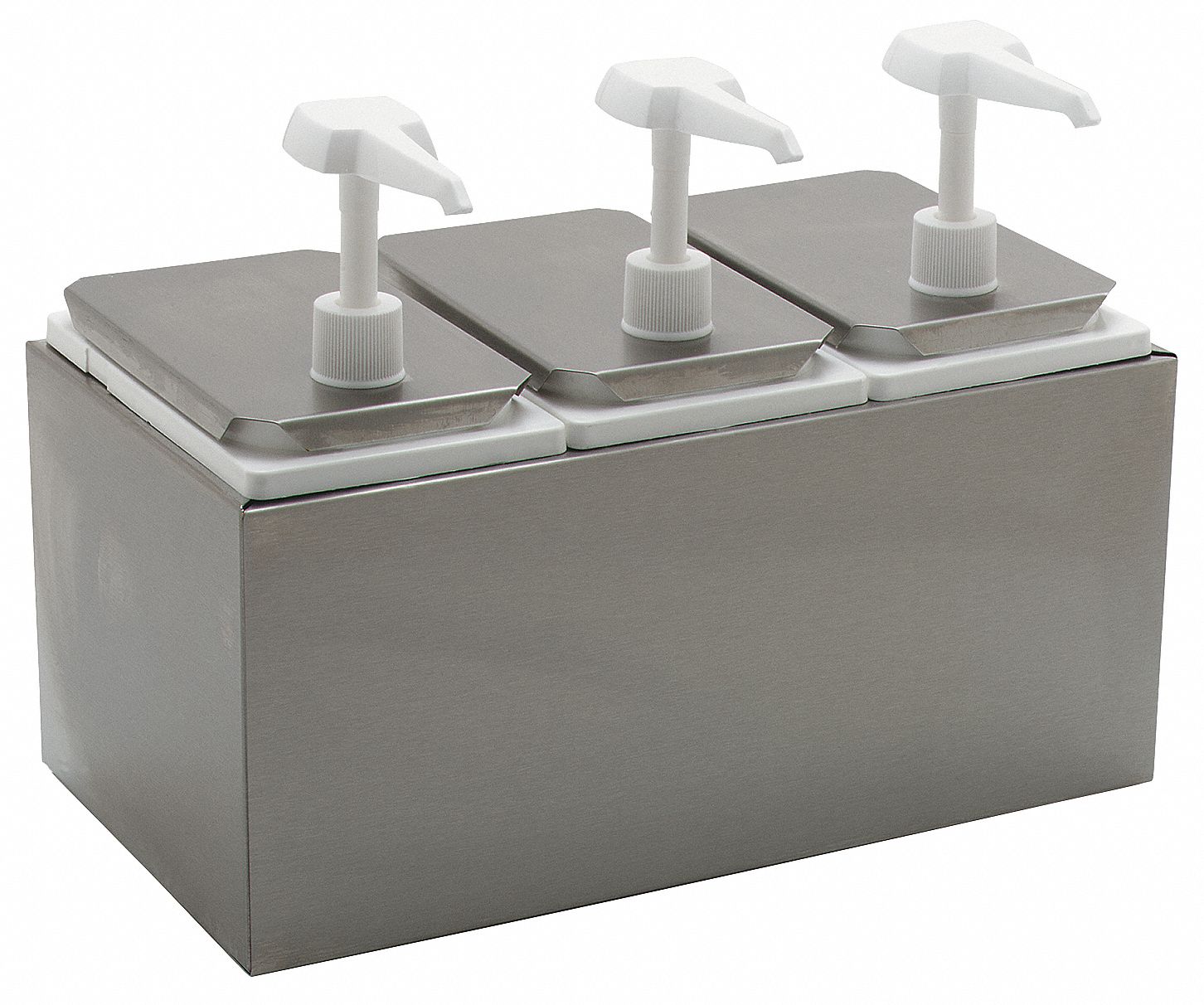 CARLISLE, 188 Stainless, Stainless Steel, Condiment Pump 4KCK838503