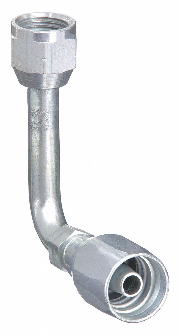 12 For Hose Dash Size, 11/16 in x 3/4 in Fitting Size, Hydraulic Hose