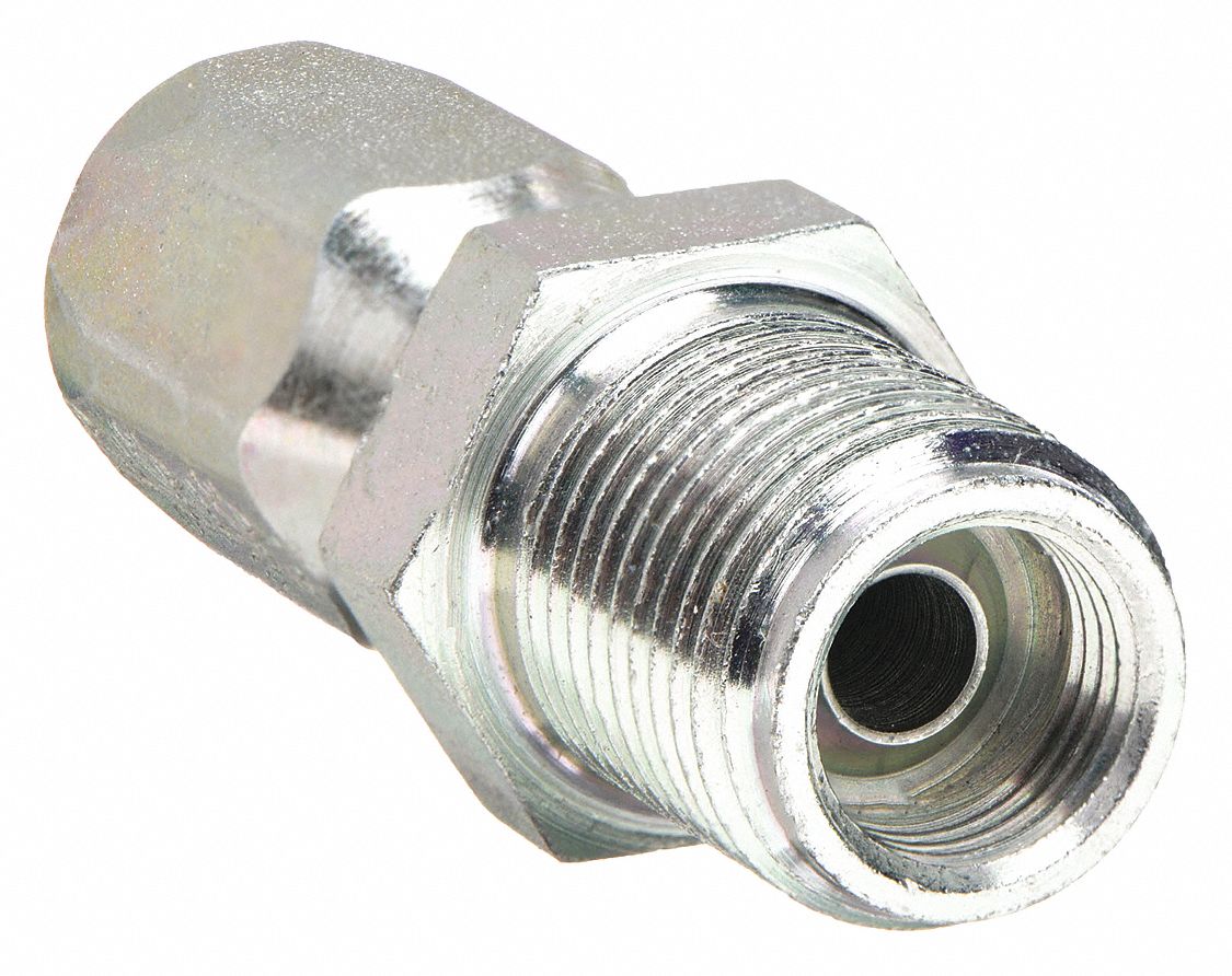 4 For Hose Dash Size, 7/16 in x 3/16 in Fitting Size, Hydraulic Hose