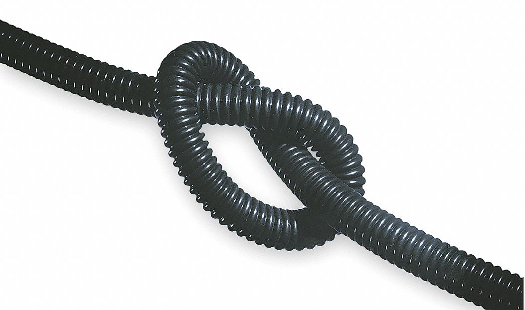 ZEUS MANUFACTURING Tubing, PTFE, 0.181 in.ID, 0.320 in, 25 ft 4KKY5