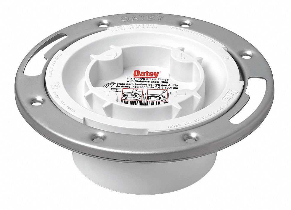 OATEY Toilet Flange, Fits Brand Universal Fit, For Use With Most